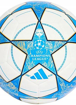 Футбольний м'яч adidas ucl training 25/26 league stage jp1534, розмір №5