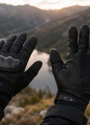 Перчатки oakley factory pilot 2.0 black s