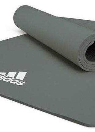 Килимок для йоги adidas yoga mat темно-зелений уні 176 х 61 х 0,8 см