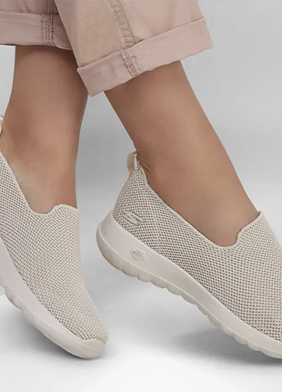 Кросівки сліпони skechers go walk, оригінал, р-р 38, уст 25 см. в ідеалі