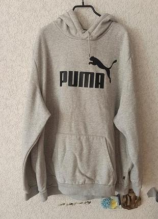Оригинальное худи кофта puma essentials 4xl (в идеальном состоянии)