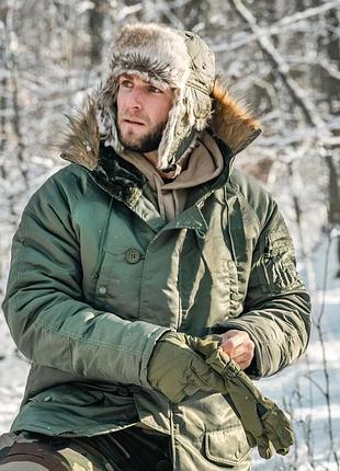 Зимові рукавиці mil-tec thinsulate 3m olive l 8