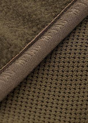 M-tac кофта lite microfleece hoodie army olive l 7