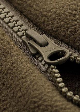 M-tac кофта lite microfleece hoodie army olive l 8