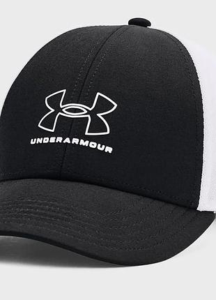 Кепка under armour iso-chill driver mesh adj черный жин osfm