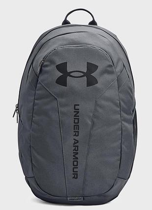 Рюкзак under armour hustle lite backpack серый уни 30,5x18x46 см