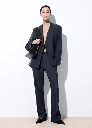 Брюки женские cos the wool-blend cigarette trousers / 36
