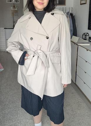 Укорочений тренч h&m 2