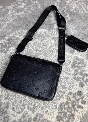 Сумка louis vuitton черного цвета 3
