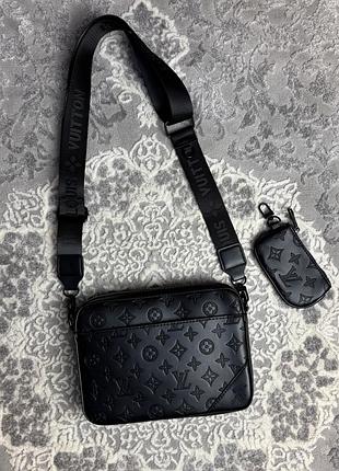 Сумка louis vuitton черного цвета 9