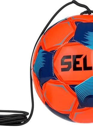 Мяч футбольный select fb street kicker v26 оранжевый, синий 4