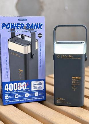 Power bank умб remax rpp-596 40000 mah 22.5w вт4758