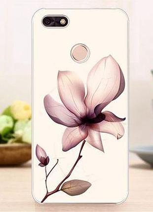 Оригінальний чохол бампер для huawei nova lite 2017 з картинкою квітка
