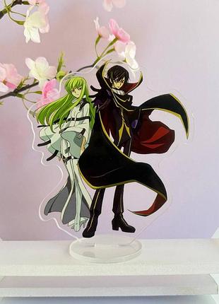 Акриловая фигурка код гиас - code geass 16см