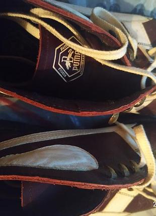 Ботинки puma rudolf dassler leather boots (archive / gorpcore) 2
