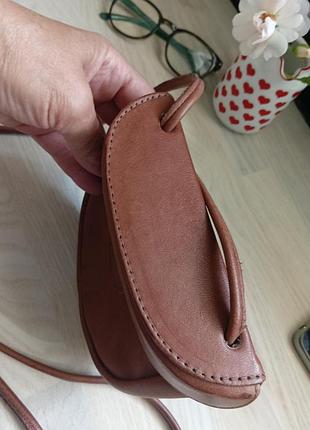 Шкіряна крос-боді, hand made 3