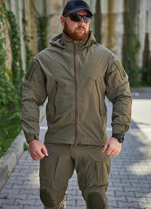 Куртка штормова tactical ks-pro crocodile (олива)