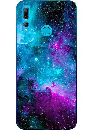 Силиконовый чехол с рисунком для huawei p smart plus 2019 космос