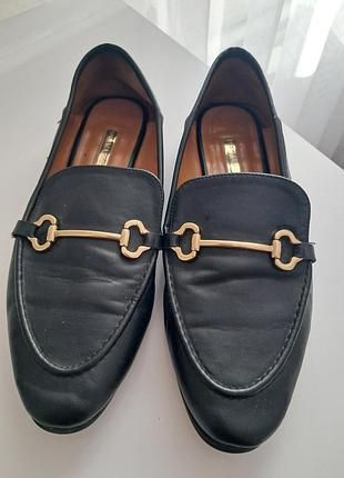 Лофери чорні primark 4