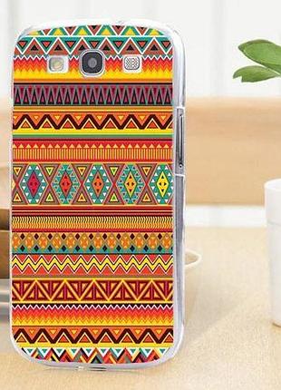 Оригінальний чохол накладка для samsung galaxy core i8260 i8262 з картинкою орнамент