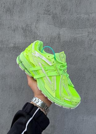 Кроссовки new balance 1906a neon green mint flash мужские зеленые 36-46 размер