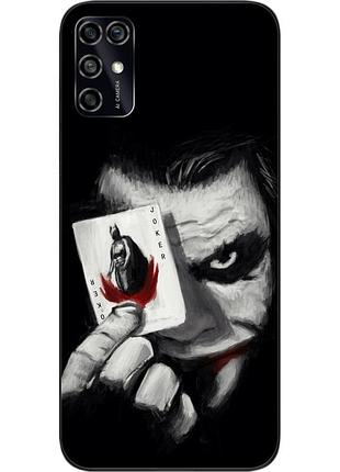 Силиконовый чехол с картинкой для zte blade v2020 smart джокер