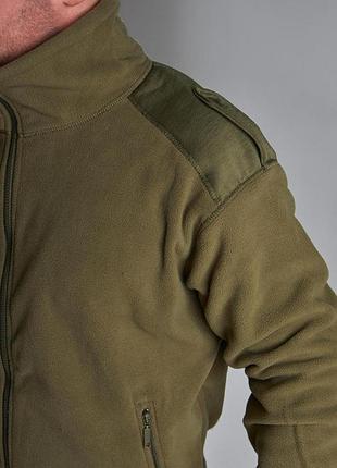Флисовая кофта mil-tec f2 olive 8