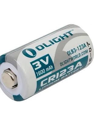 Батарейка olight cr123a 3.0v, 1600mah
