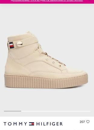 Жіночі ботінки, хайтопи tommy hilfiger