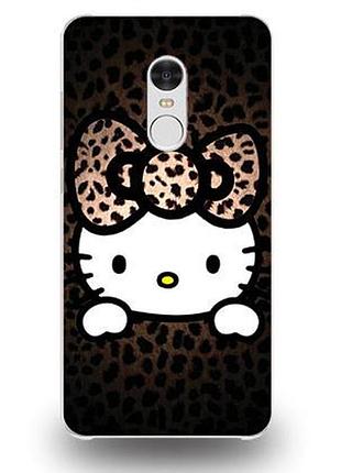 Оригінальний чохол для xiaomi redmi note 4 з картинкою helloy kitty