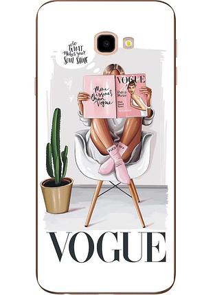 Оригінальний бампер з картинкою для samsung galaxy j4 plus 2018 vogue
