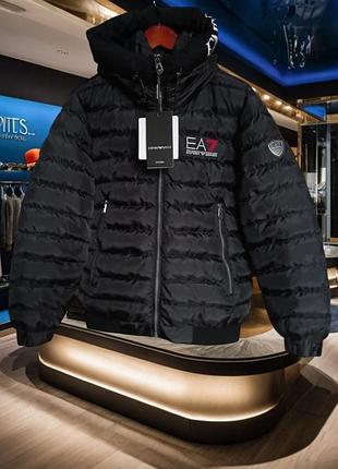 Armani ea7 куртка чорна осінь, зима s, m, l, xl