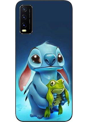 Силіконовий чохол бампер для vivo v20 з картинкою стіч