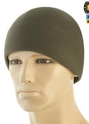 M-tac шапка watch cap elite фліс (320г/м2) with slimtex dark olive m