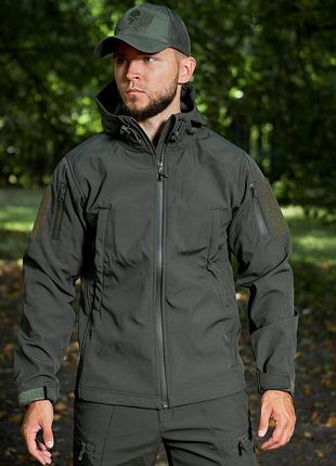 Куртка soft shell хакі military xl