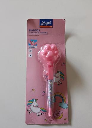 Ручка детская с игрушкой, единорог, kayet kids