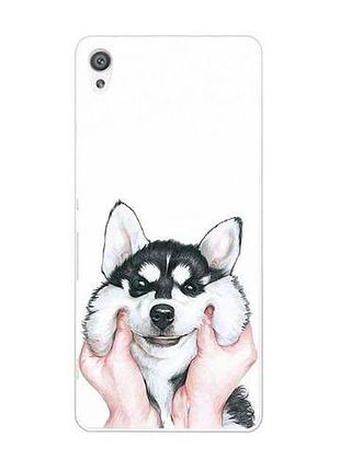 Оригинальный чехол бампер для sony xperia xa f3111 f3112 f3115 f3116 с картинкой собака