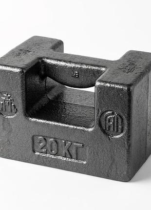 Гиряверочная чугунная 20 кг 3