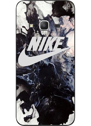 Силиконовый чехол для samsung j3 2016 galaxy j320 с картинкой nike