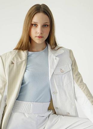 Джинсовий піджак жакет bershka 2