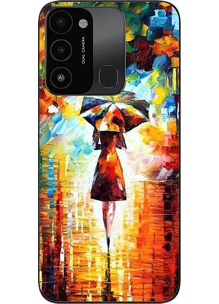 Силіконовий чохол для tecno spark 8c з картинкою
