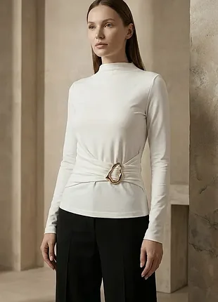 Кофта лонгслив гольф женский sm l xl 42-44p 44-46p 46-48p 48-50p