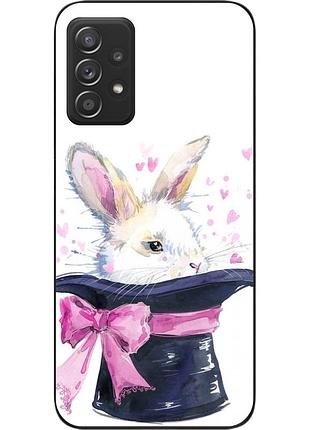 Чохол силіконовий для samsung a52 galaxy a525f з картинкою кролик