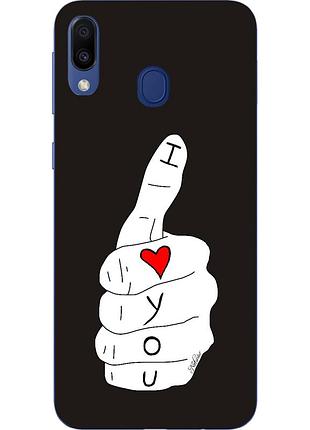 Силіконовий чохол з малюнком для samsung galaxy a20 2019 a205f like