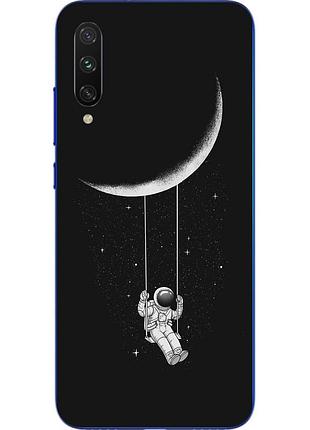 Силиконовый чехол бампер для xiaomi mi a3 lite с картинкой лунные качели