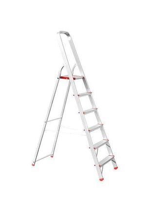Стремянка intertool 6 ступеней 1280 мм (lt-1006)
