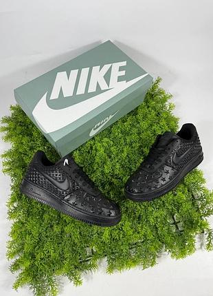 Кросівки nike air force independece з бірками чорні 26-45 2