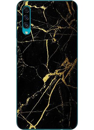 Силіконовий чохол бампер для samsung a30s galaxy a307f з картинкою мармур