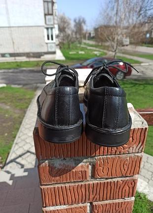 Новые кожаные туфли genuine leather 3
