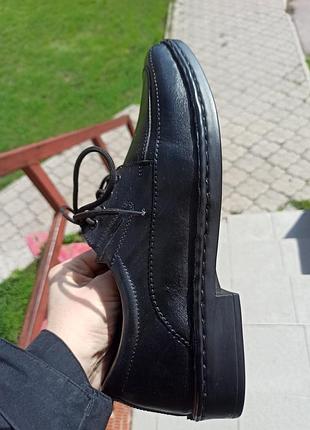 Новые кожаные туфли genuine leather 6